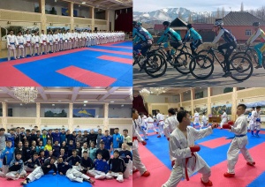 Participation of the athletes of the center in the training camp in February 2021